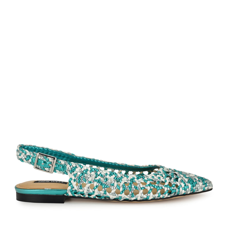 Soel Woven Slingback Flats