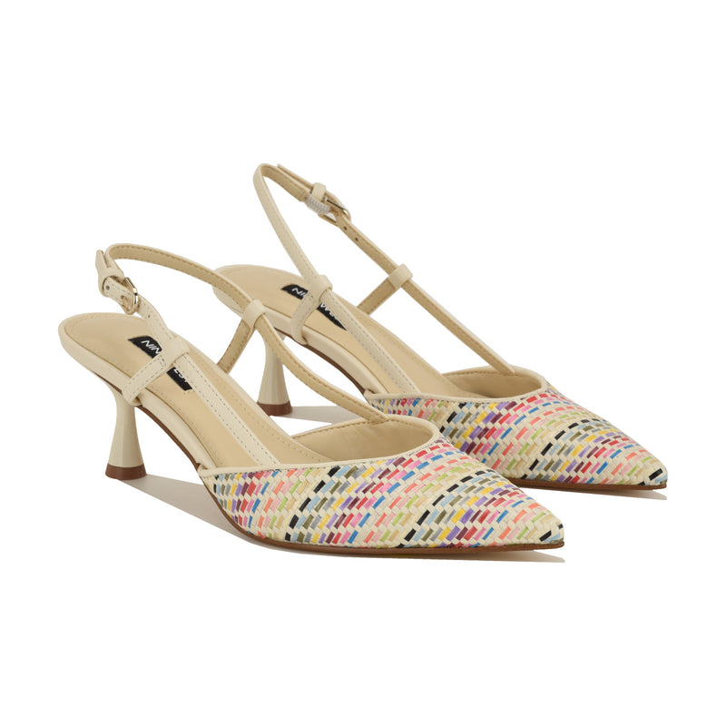 Rhonda Pointy Toe Slingbacks
