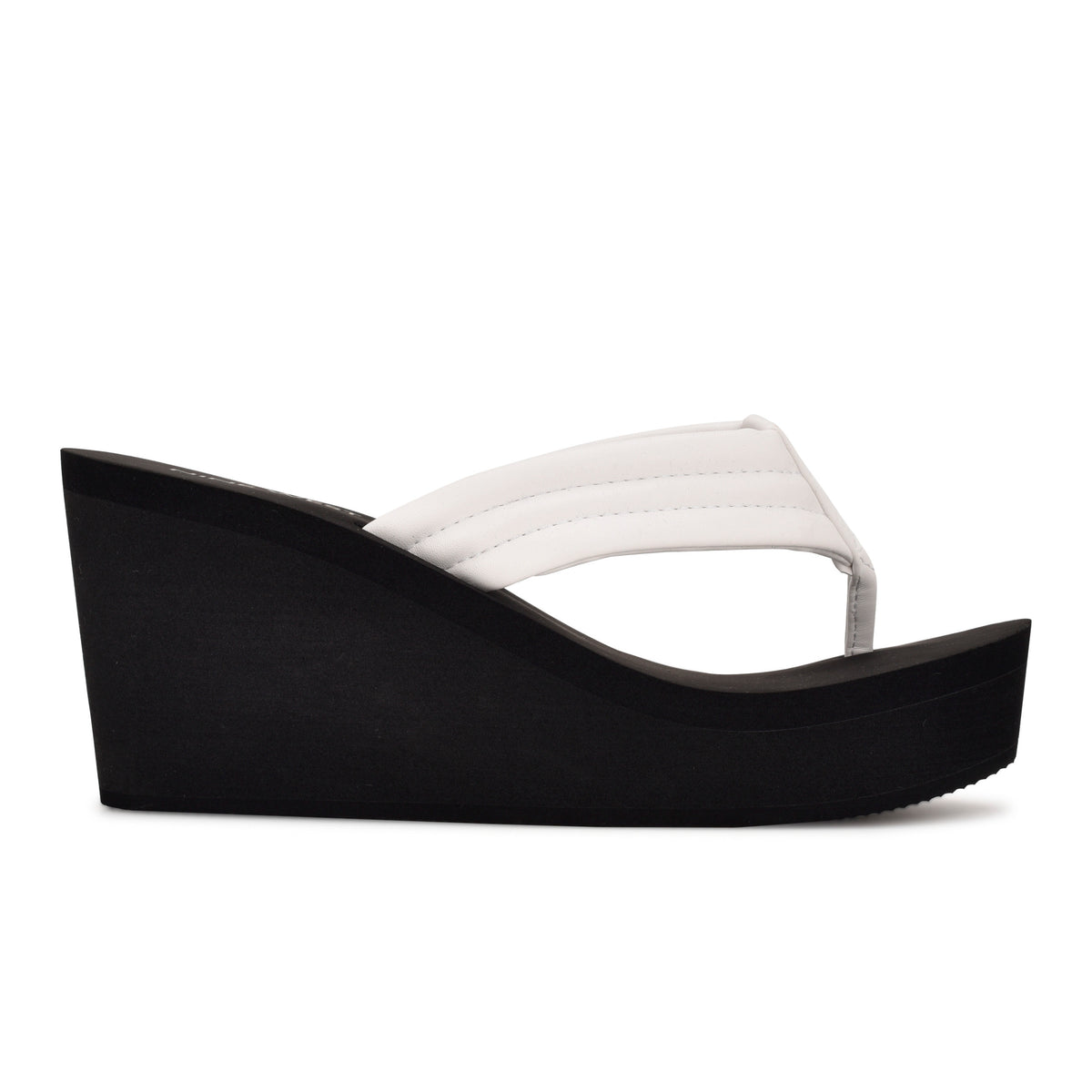 Spins Platform Wedge Thong Sandals