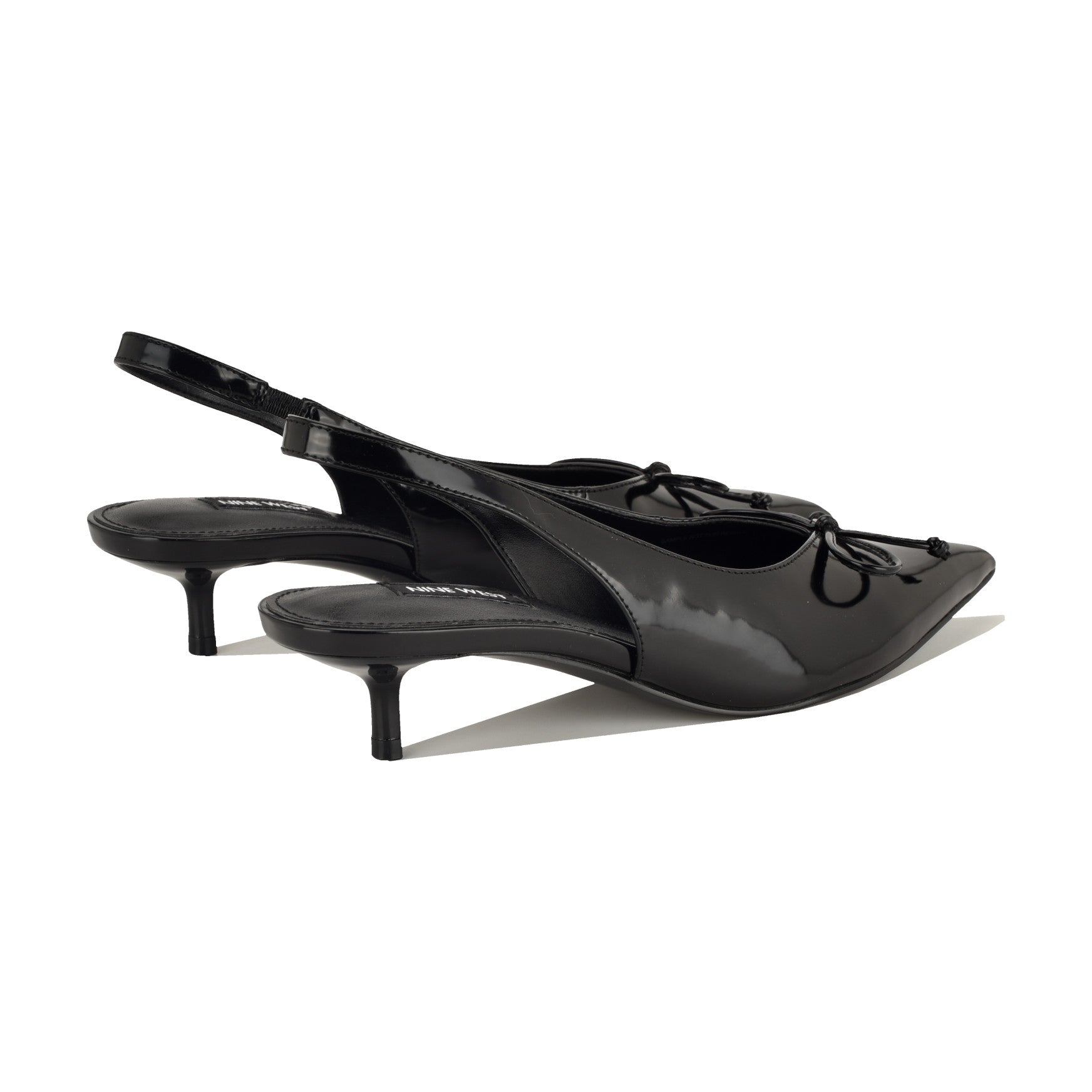 Evaa Kitten Heel Slingback Pumps