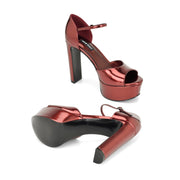 Casidee Peep Toe Platform Pumps