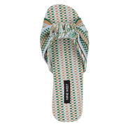 Lalta Knotted Flat Slide Sandals