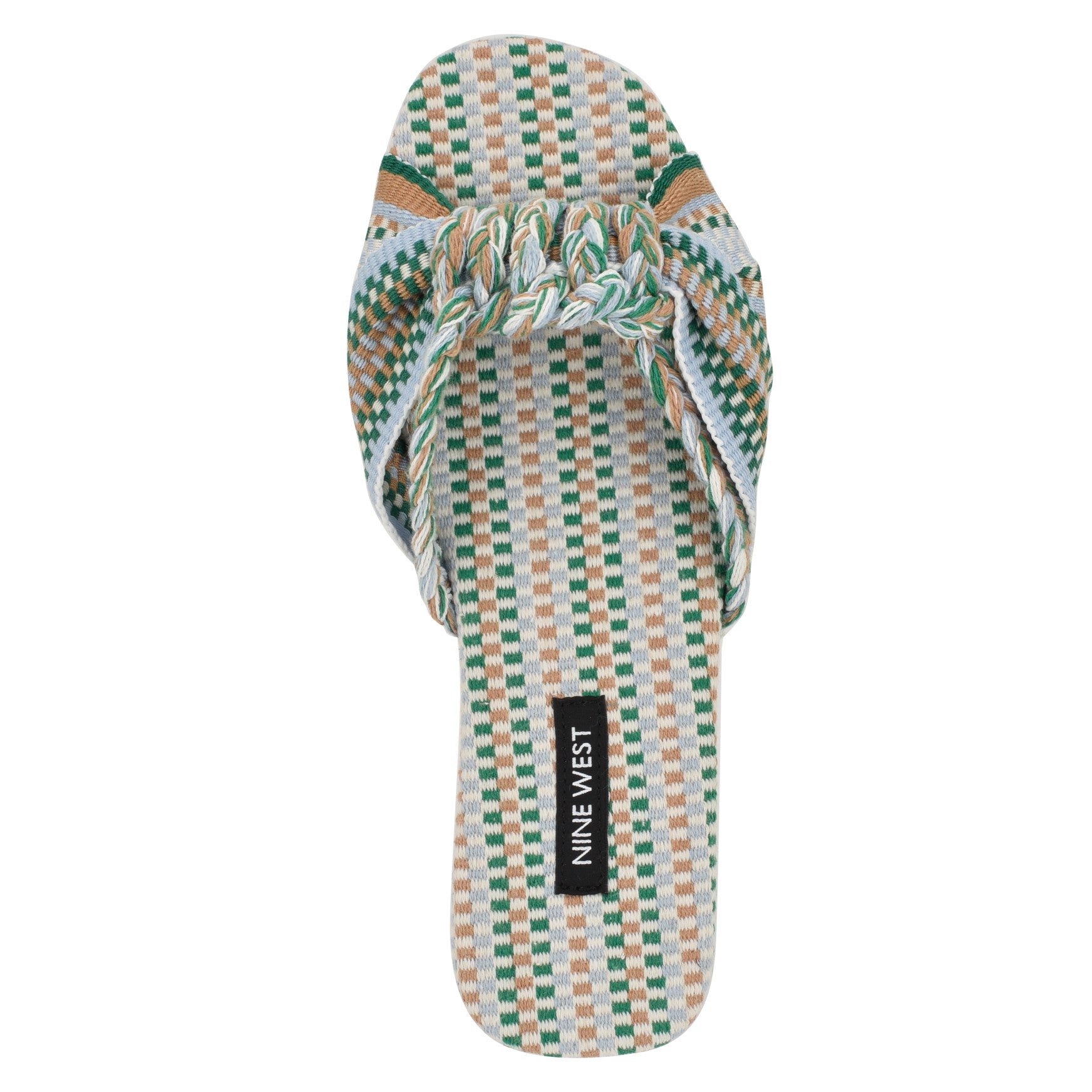 Lalta Knotted Flat Slide Sandals