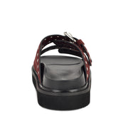 Eleny Buckle Slide Sandals