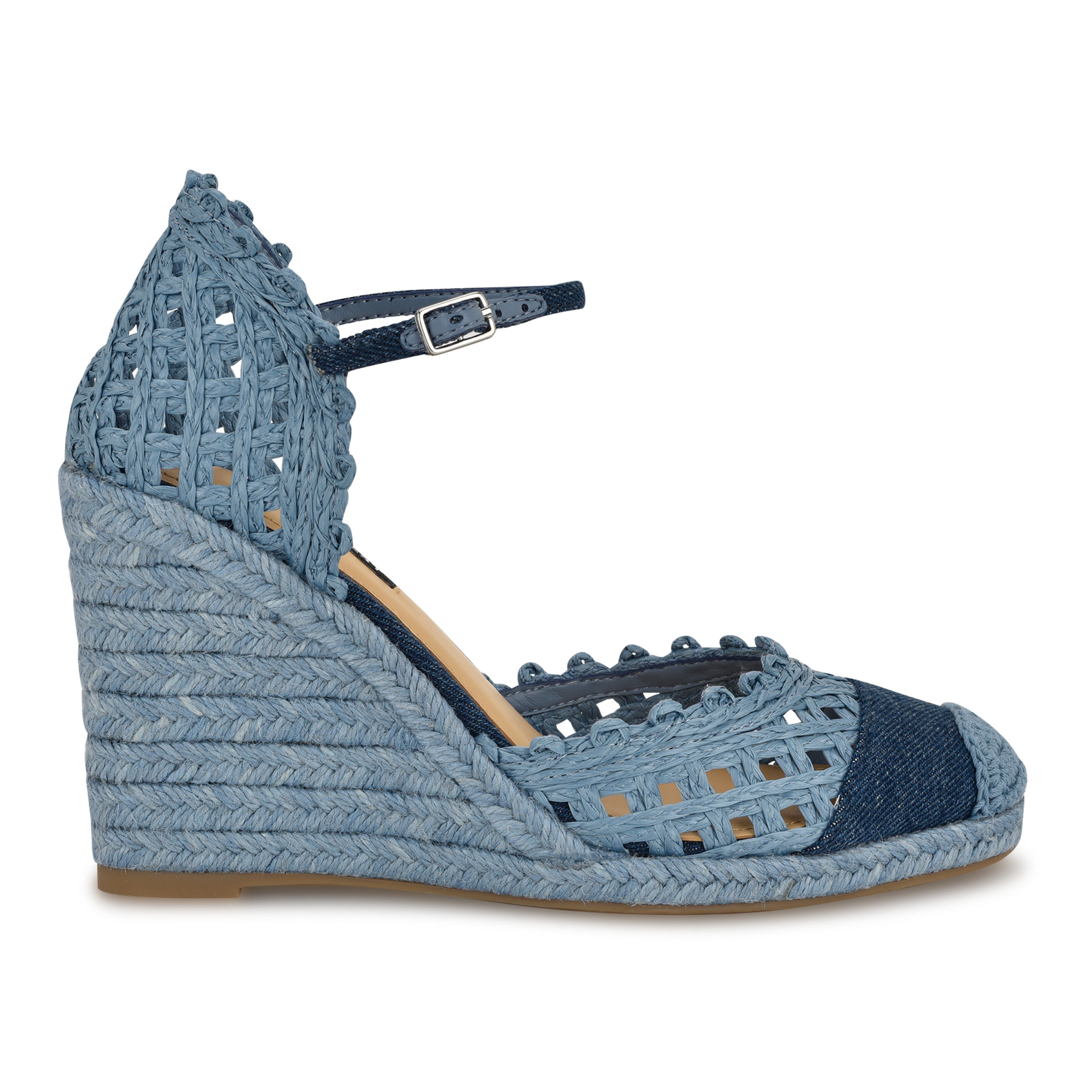 Mckinly Cap Toe Espadrille Wedges