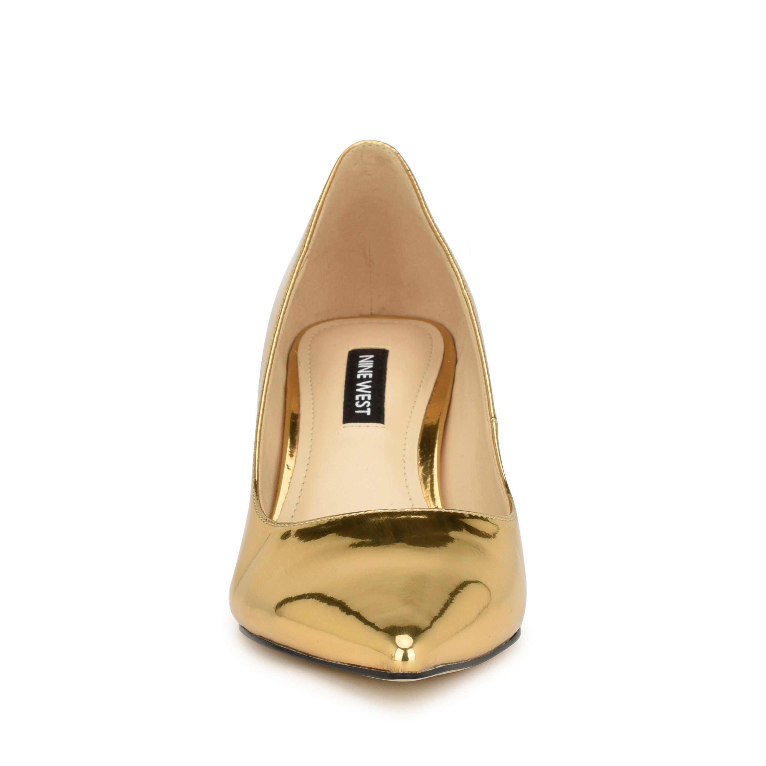 Nine west hot sale gold pumps