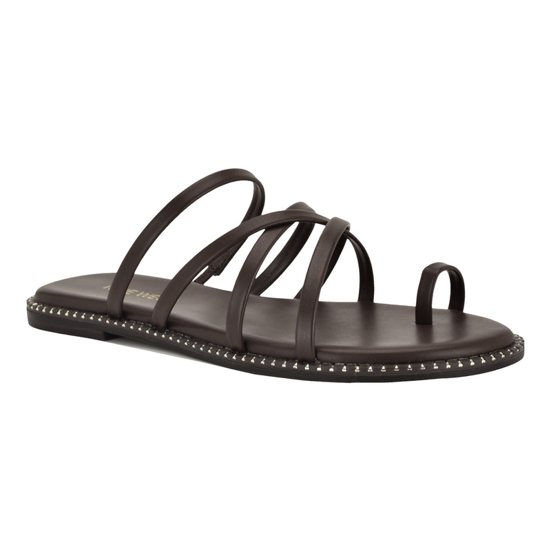 Digen Strappy Flat Sandals