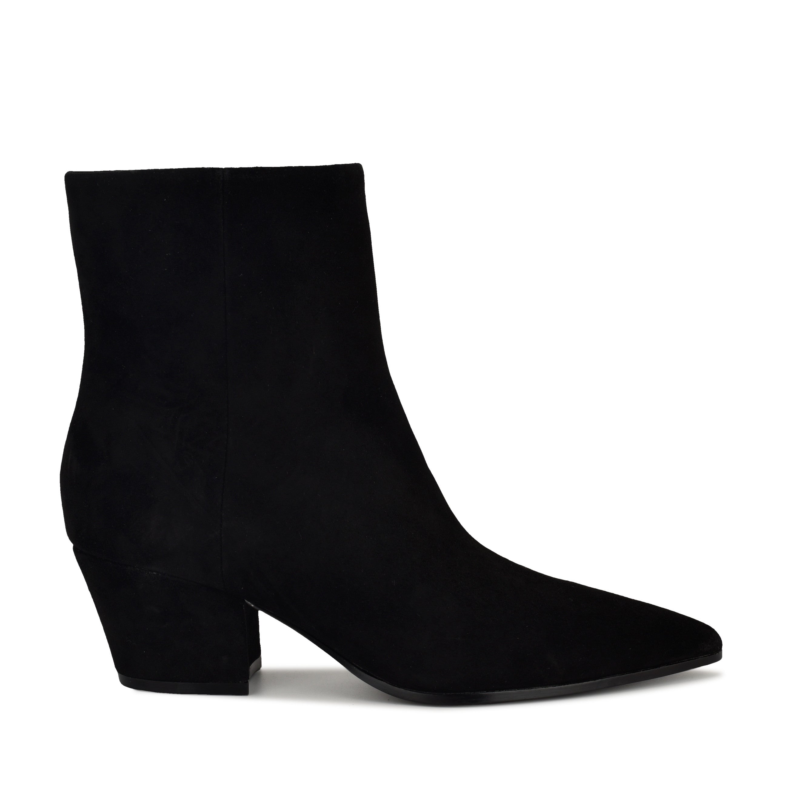 Savie Block Heel Pointy Toe Dress Booties