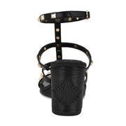 Sardis Studded Wedge Sandals