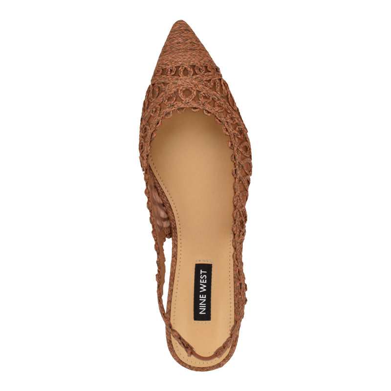 Jovias Woven Slingback Flats