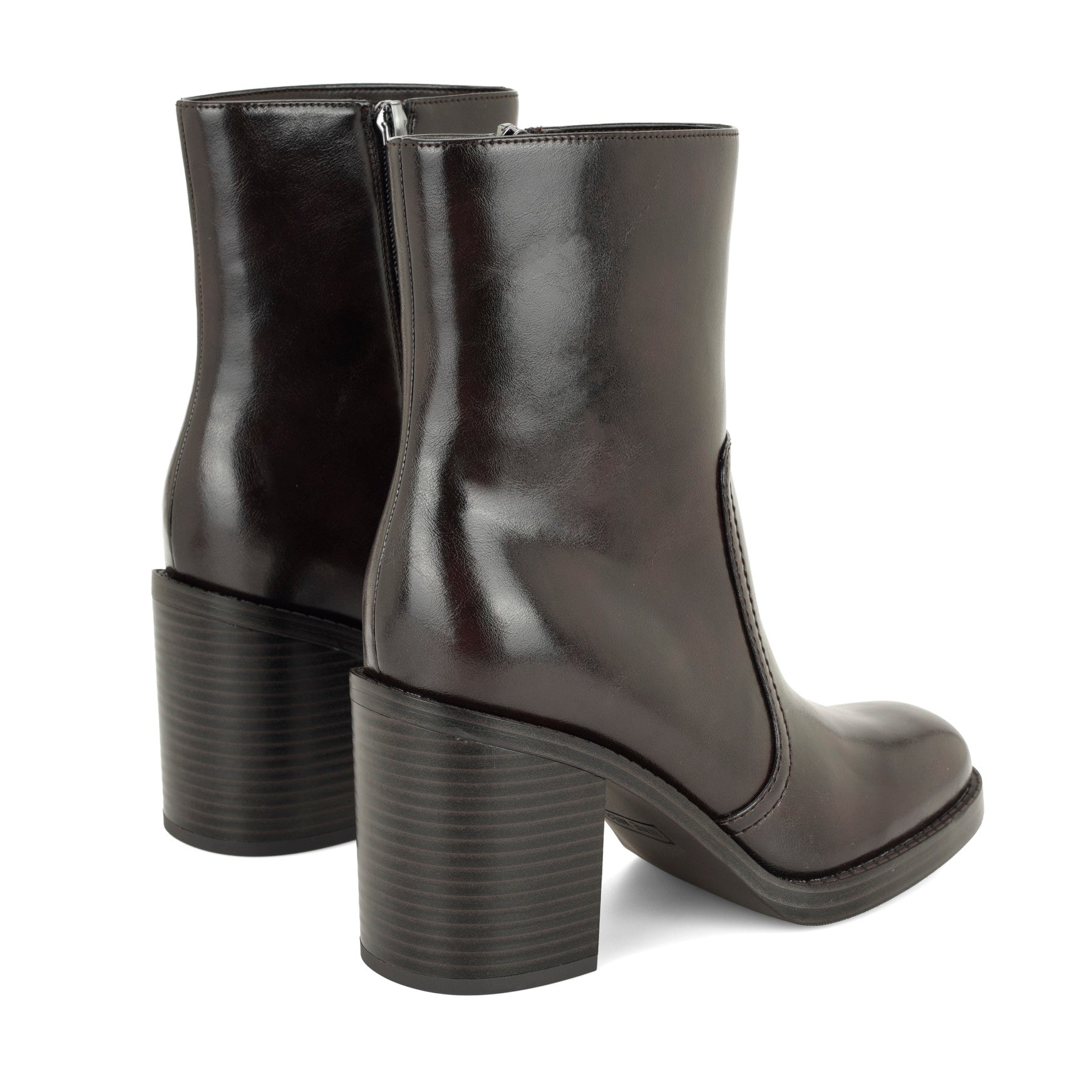 Boston Block Heel Booties
