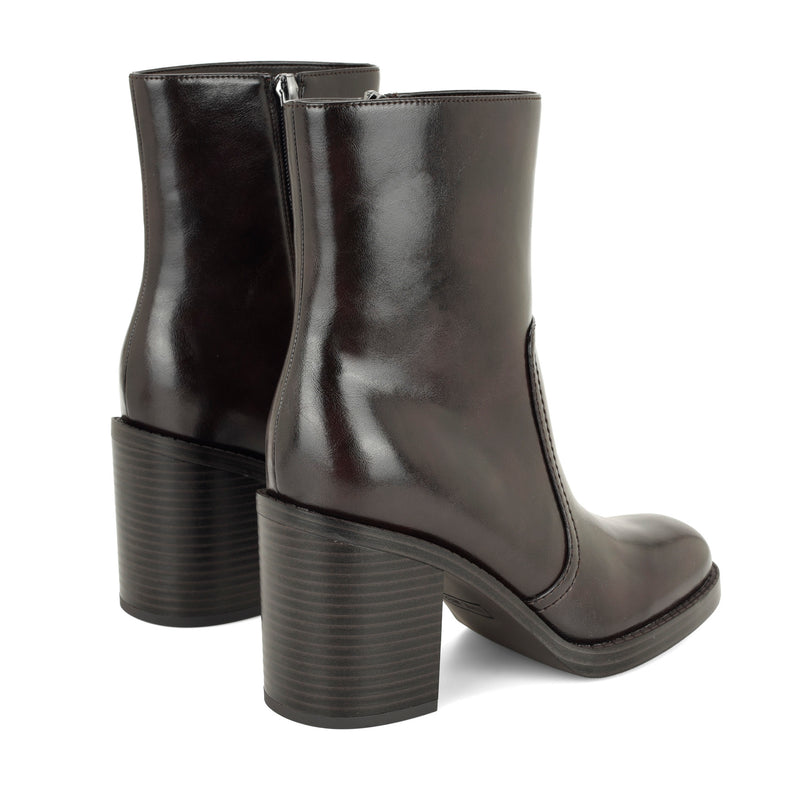 Boston Block Heel Booties