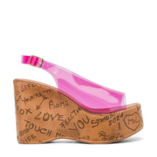 Locela Slingback Platform Wedges