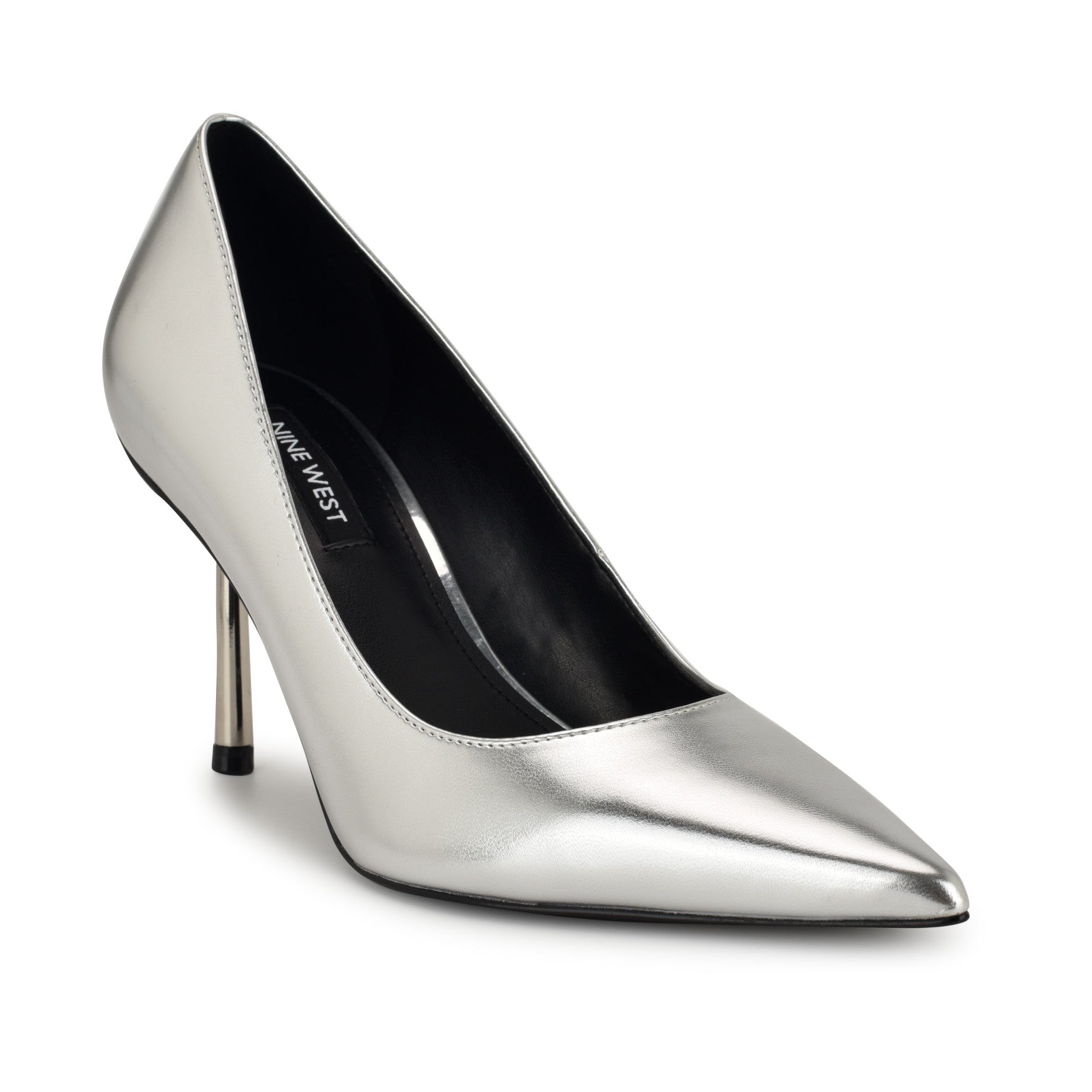 Nine West Deonne Pump | Women's | Silver Metallic | Size 6.5 | Pumps Nine West Deonne Pump | Women's | Silver Metallic | Size 6.5 | Pumps
