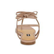 Norta Ankle Wrap Thong Sandals