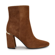 Ailet 9x9 Leather Square Toe Booties