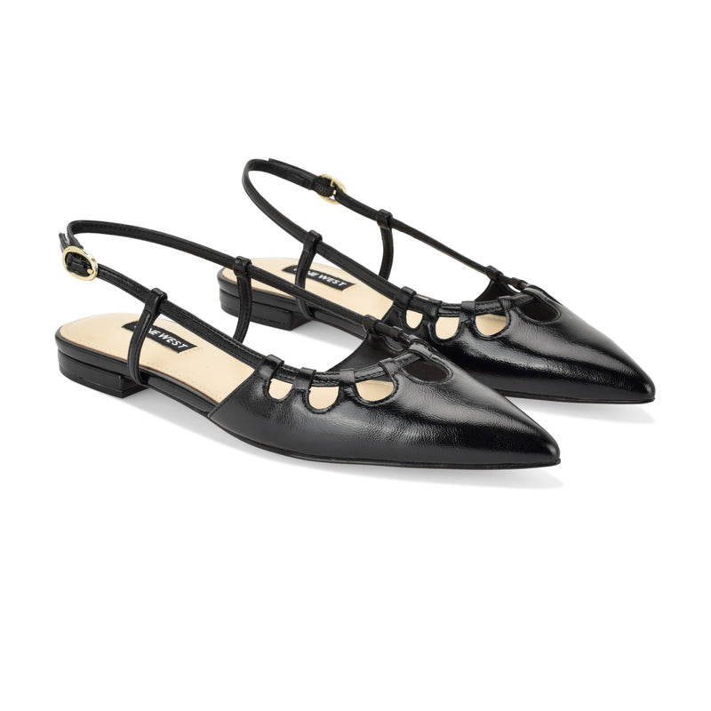 Harra Cutout Slingback Flats
