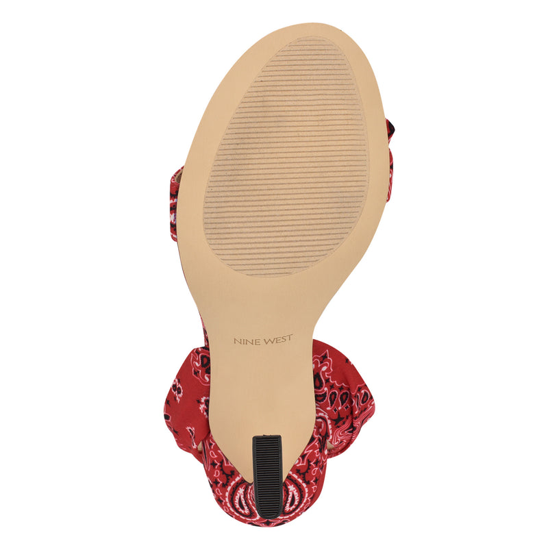 Kelsie Ankle Wrap Heeled Sandals