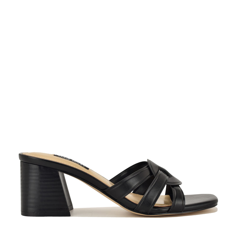 Gritt Block Heel Mule Sandals