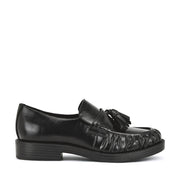 Gersen Ruched Tassle Loafers