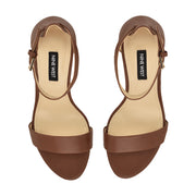 Pruce Ankle Strap Block Heel Sandals