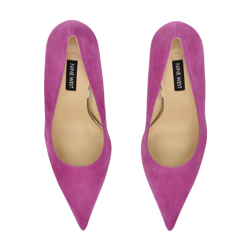 Gemmha Leather Pointy Toe Pumps