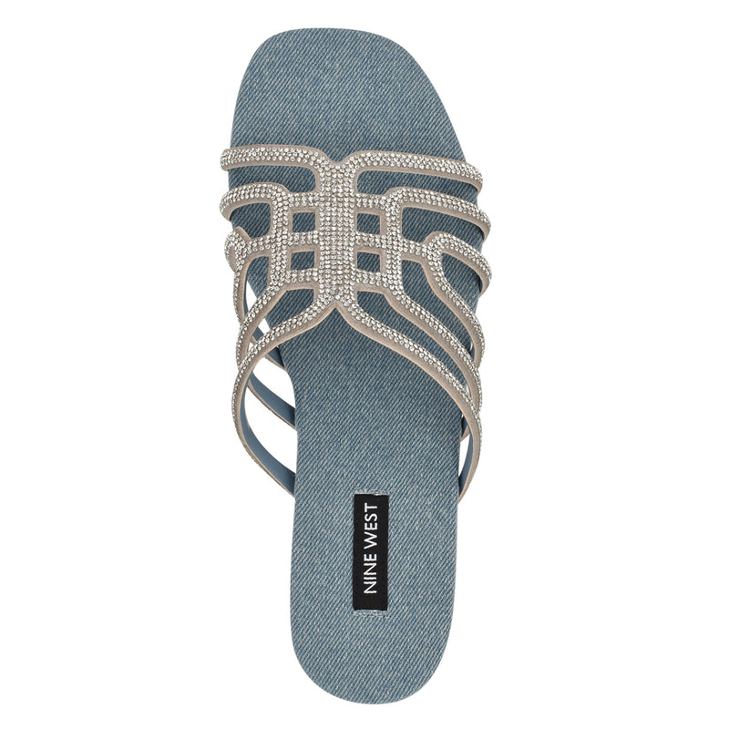 Timy Embellished Flat Sandals