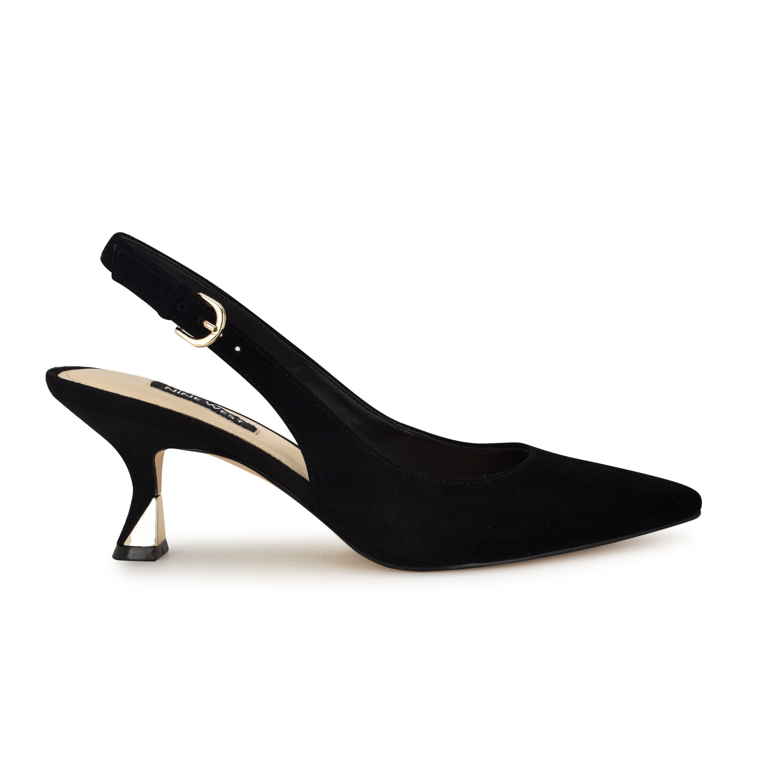 Jannit Pointy Toe Slingback Pumps