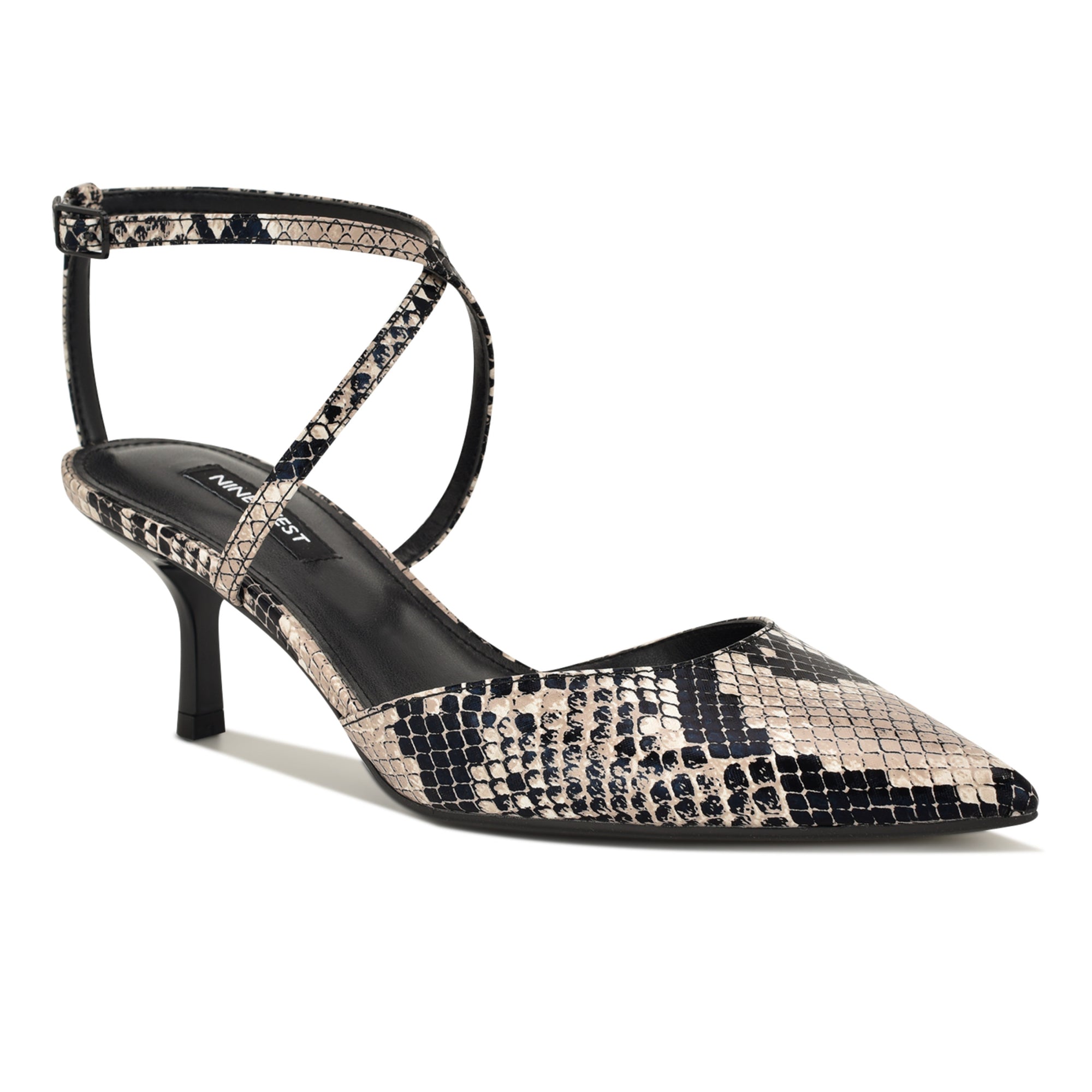 Idorna Strappy Pointy Toe Pumps