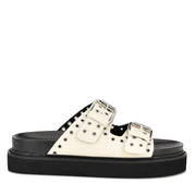 Eleny Buckle Slide Sandals