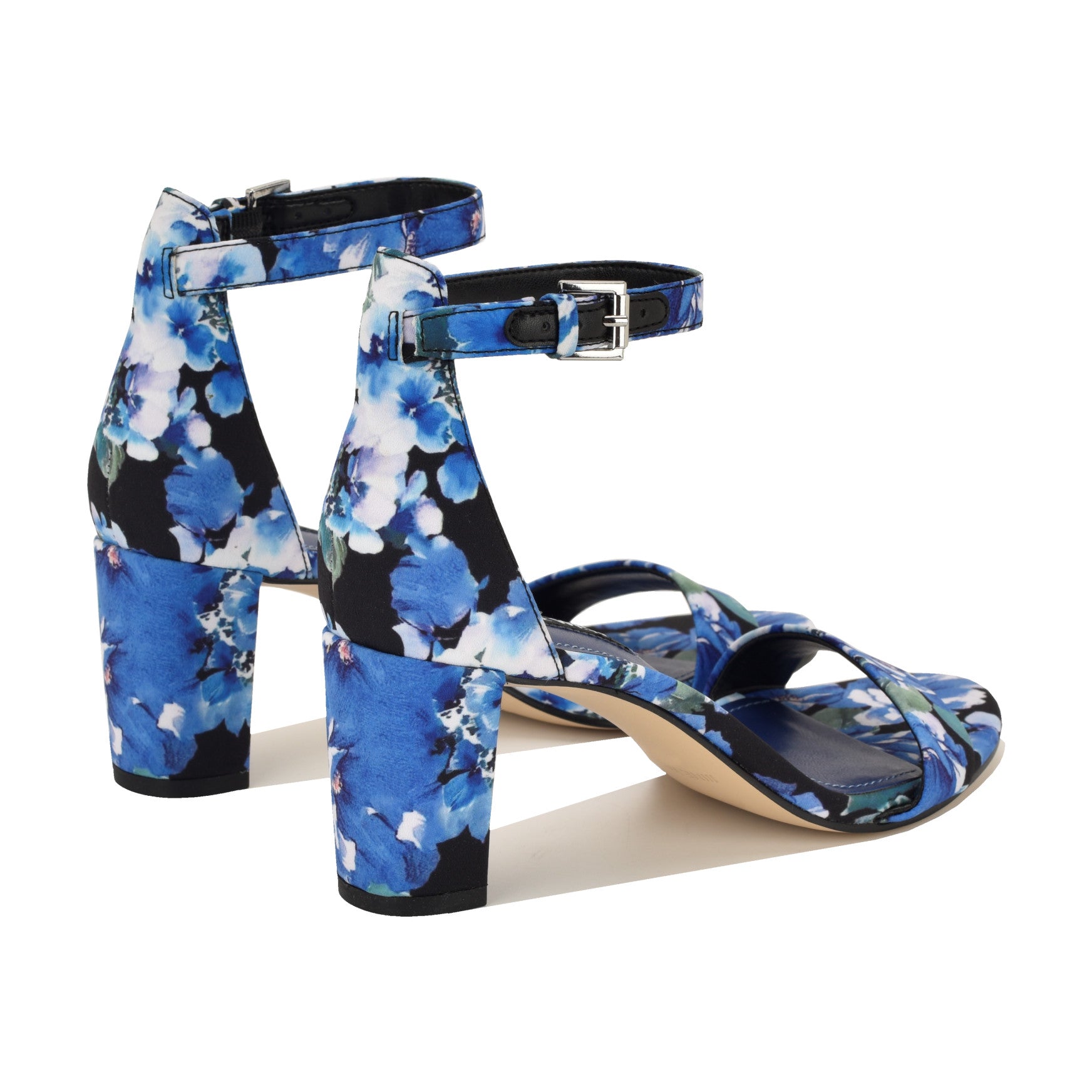 Pruce Ankle Strap Block Heel Sandals