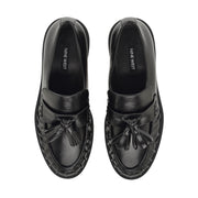Gersen Ruched Tassle Loafers