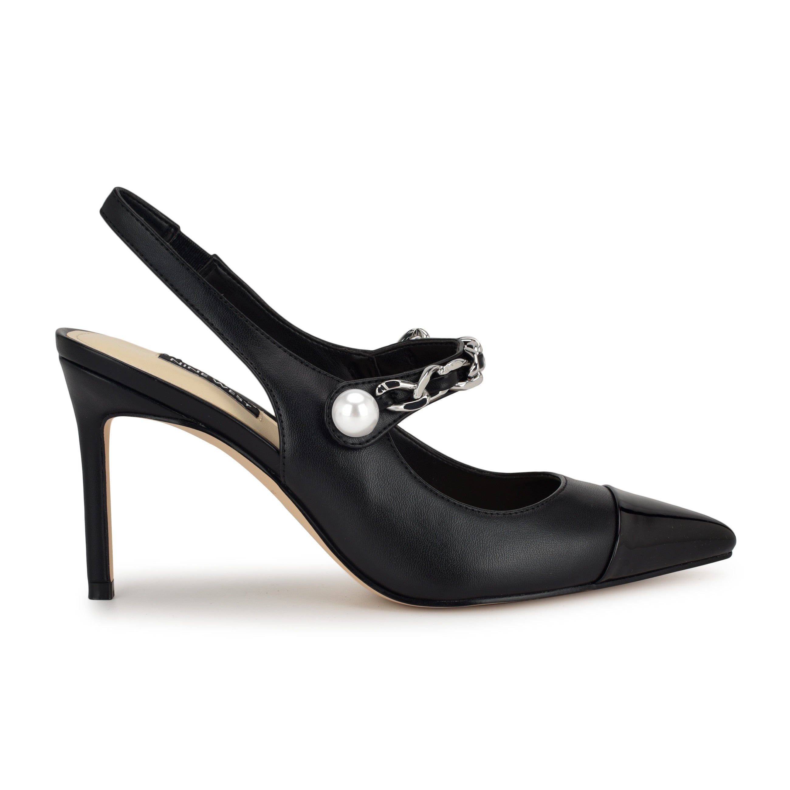 Rendez Cap Toe Slingbacks