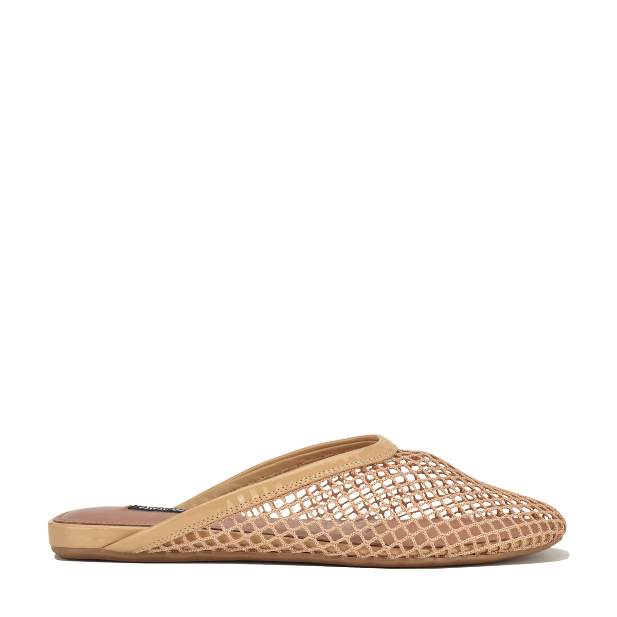 Women's Daniela Flat Mesh Mules - Natural Mesh | Nine West