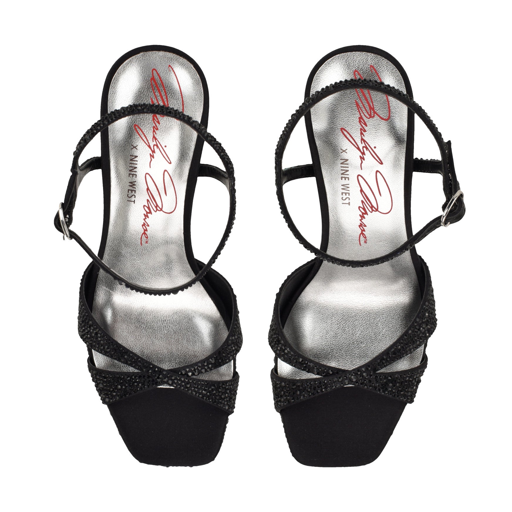 Marilyn Monroe Talent Platform Rhinestone Sandals