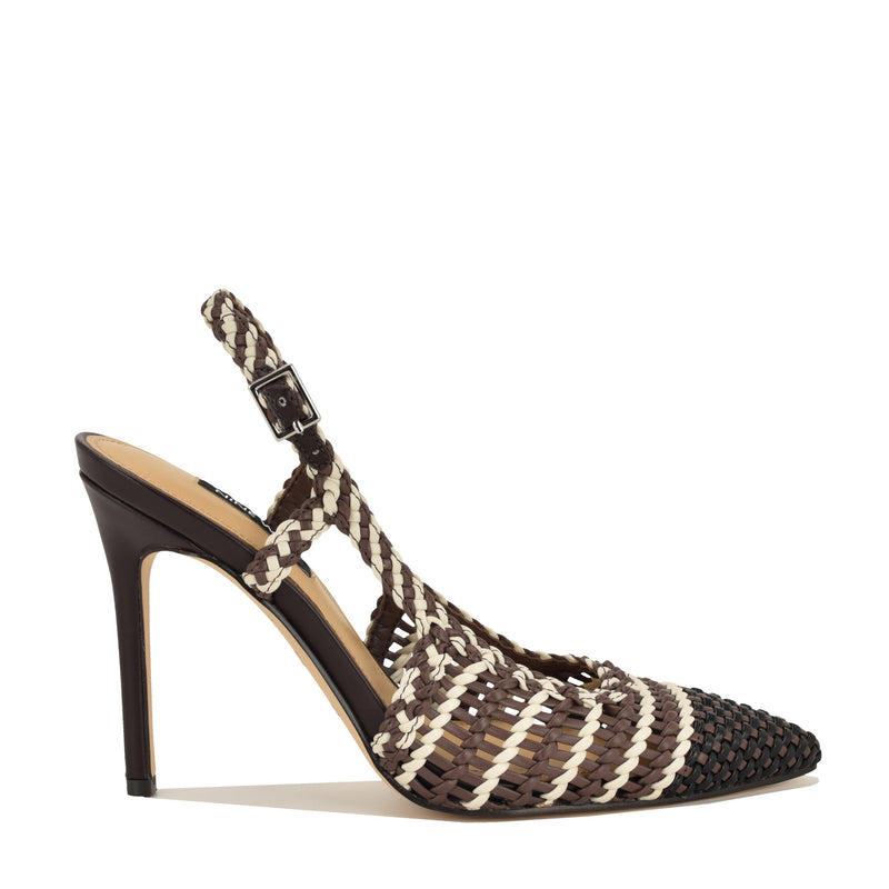 Fresky Woven Slingback Pumps