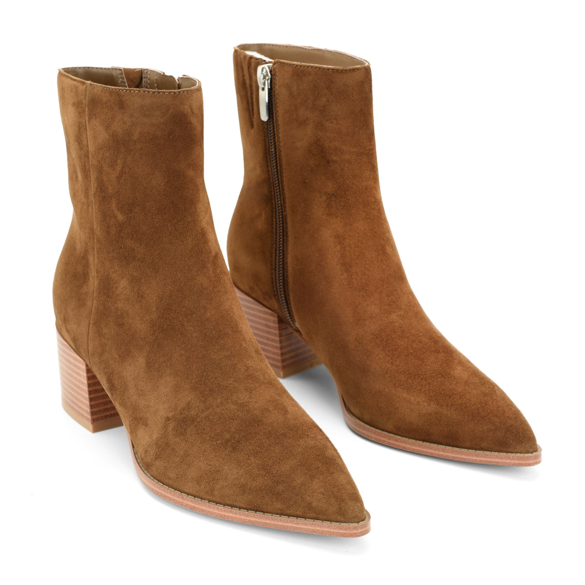 Becky Leather Booties