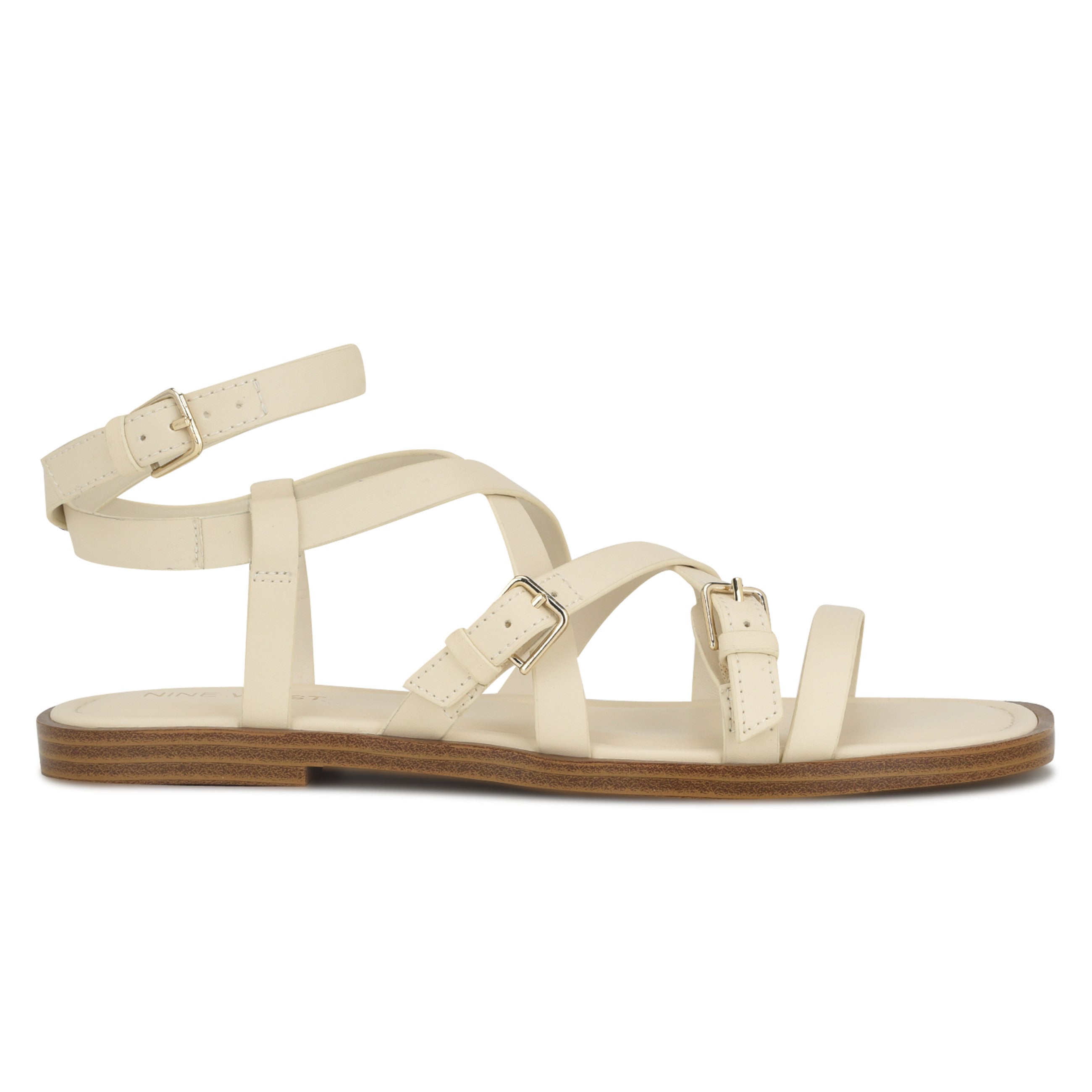 Rulen Flat Strappy Sandals
