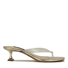Crisee Heeled Jelly Thong Sandals