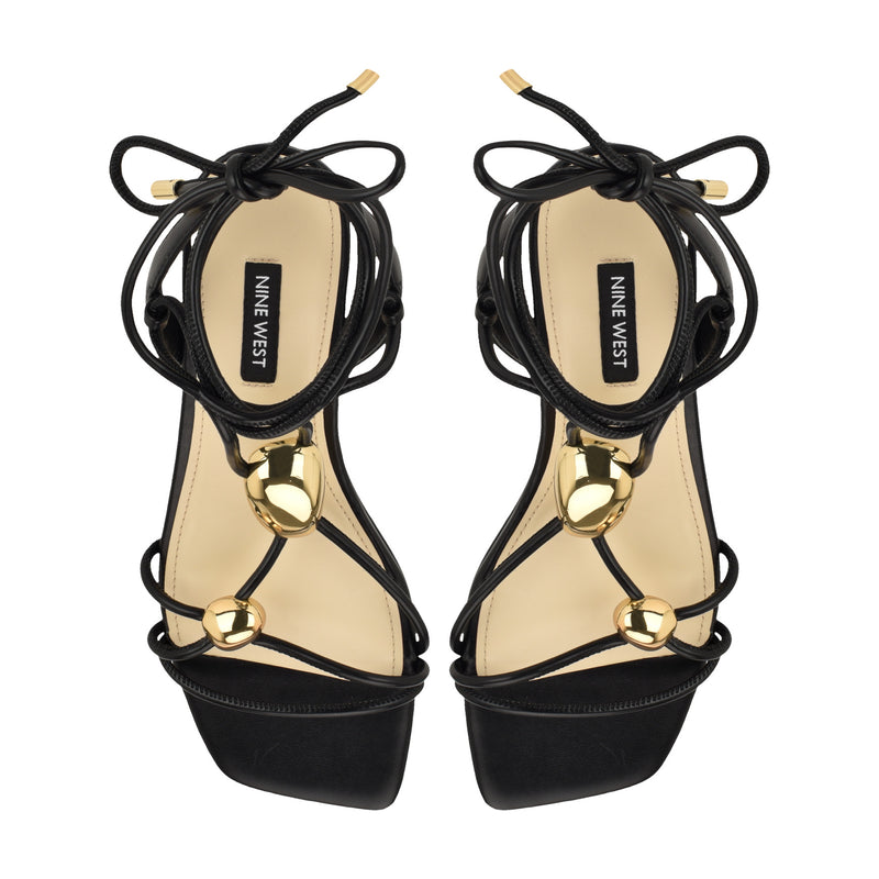 Niraa Ankle Wrap Flat Sandals