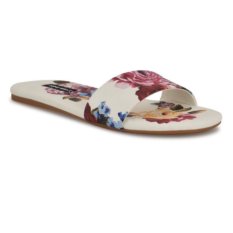 Lolipop Flat Slide Sandals