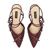 Pertee Strappy Embellished Pumps
