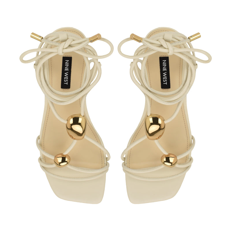 Niraa Ankle Wrap Flat Sandals