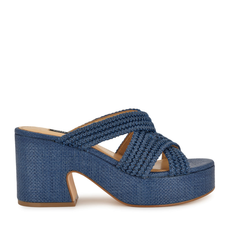 Bemay Platform Slide Sandals