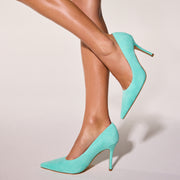 Gemmha Leather Pointy Toe Pumps