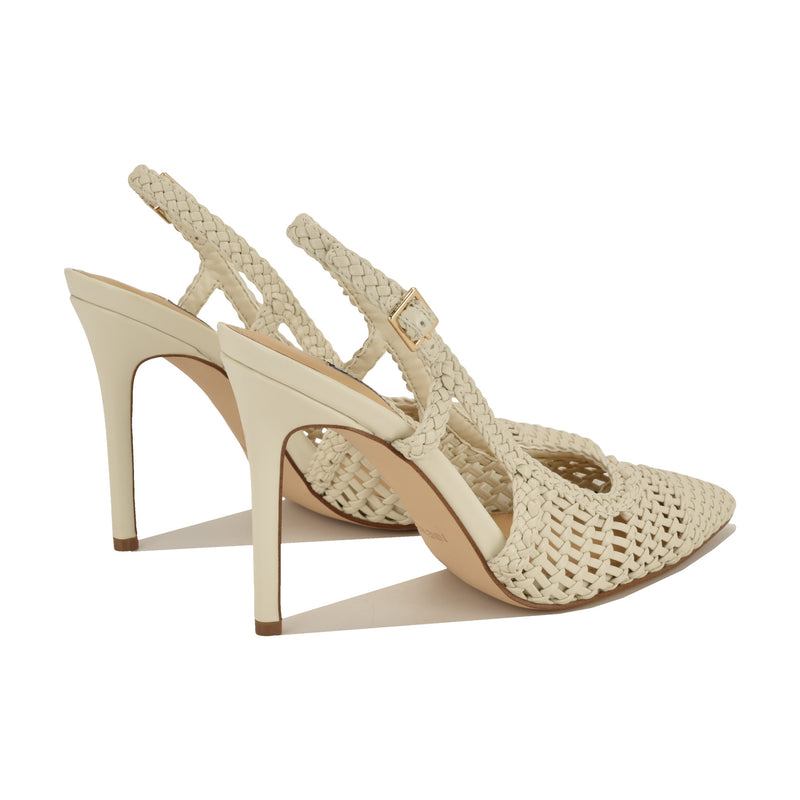 Fresky Woven Slingback Pumps