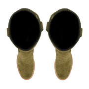 Hecee Block Heel Tailored Leather Boots