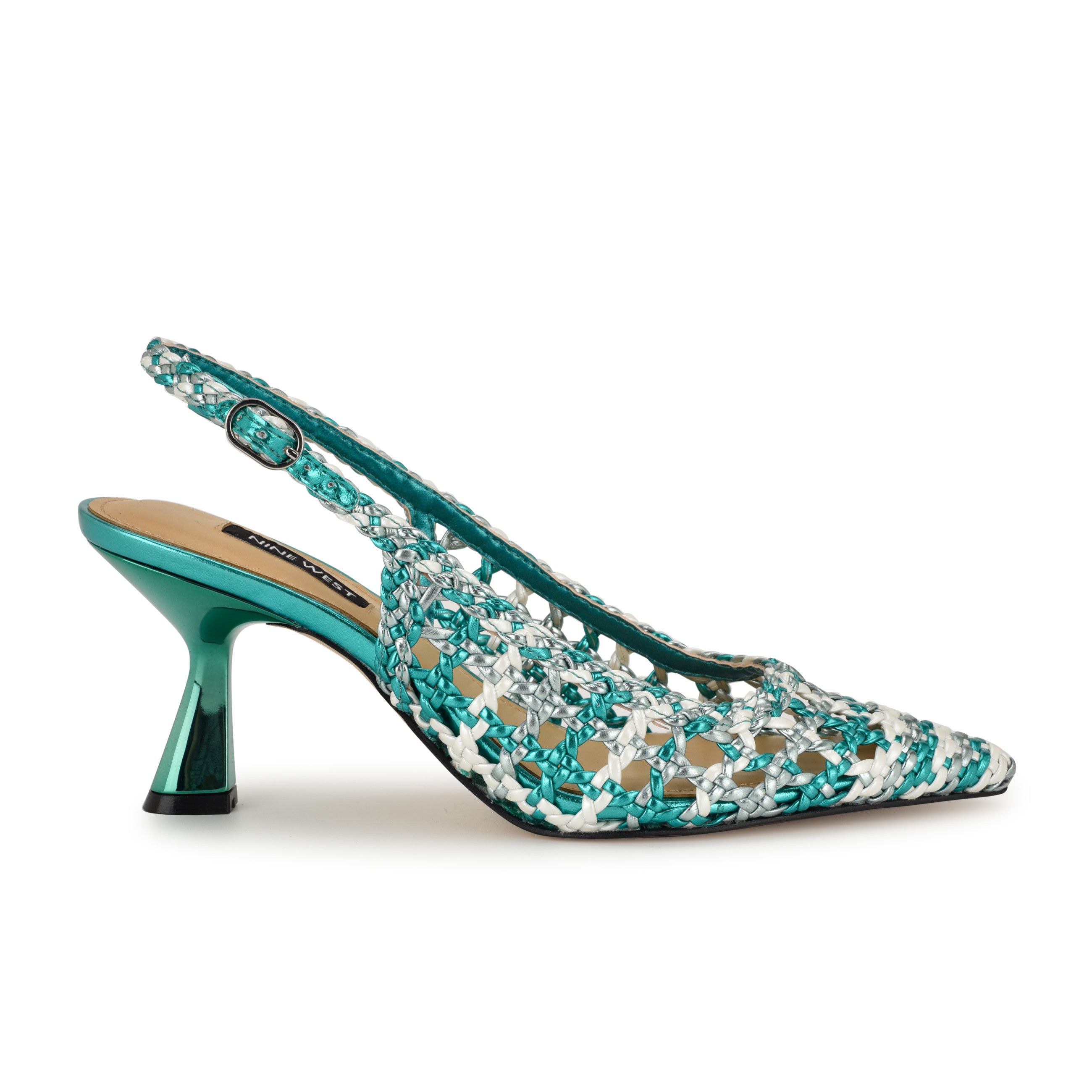 Madalene Woven Slingbacks