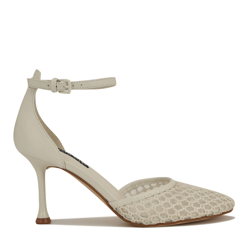 Popdat Ankle Strap Pumps