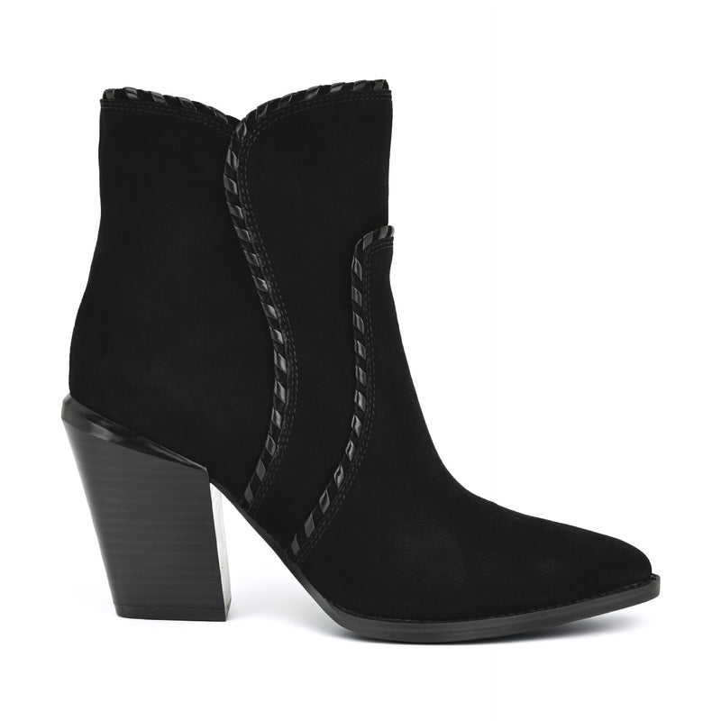 Raxton Leather Western Booties